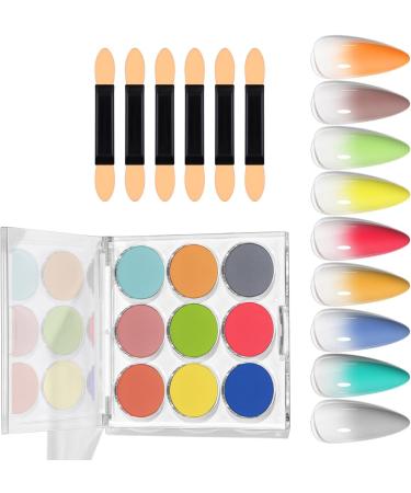 Nail Powder Set Create Colorful Fading Effects With Solid Nail Powder DIY Nails Designs DIY Nail Design CF03 - Buy Online on GoSupps.com