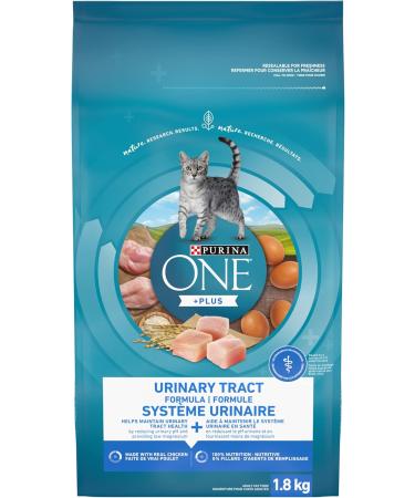 Purina ONE Natural Dry Cat Food | Urinary Tract Health + Sensitive Systems (1.8 kg Bags) - Buy Online on GoSupps.com