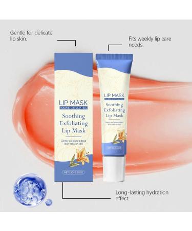 Soin pour les L vres Exfoliant Masque Baume pour les L vres & Gommage pour les L vre Lip Balm Masque de Nuit pour les L vre pour liminer les Peaux Mortes et Les Soins de la Peau des Levres 15g - Buy Online on GoSupps.com