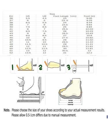 Comfortable Diabetic Shoes for Men - Extra Wide Anti-Slip Soles | Black 9.5 | Ideal Diabetic Slippers - Buy Online on GoSupps.com