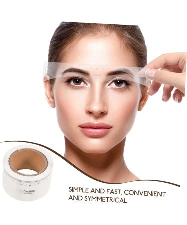 Mikinona Brow Ruler Sticker 1 Roll Stickers Eyebrow Mapping Tool Brow Mapping Pen Labeling Eyebrow Trimming - Buy Online on GoSupps.com