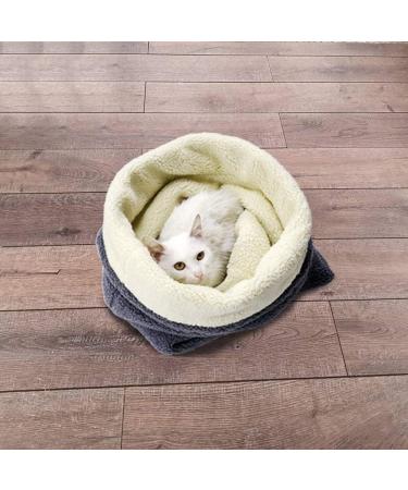 Cat Bed Cave Sleeping Bag - Self Warming Pad for Cats and Small Dogs - Buy Online on GoSupps.com