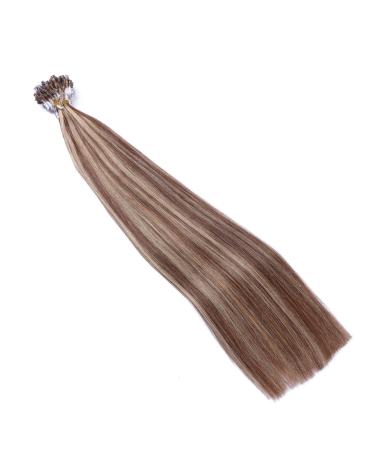 Micro Ring Hair Extensions #4/24 Set - 60 cm 250 Strands 100% Remy Real Hair - Easy to Use by Professionals - Buy Online on GoSupps.com