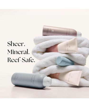 Buy SPF 50 Mineral Sunscreen - Reef Friendly Water-Resistant Vegan Lotion for All Ages | No White Residue 3.4 fl oz - Buy Online on GoSupps.com