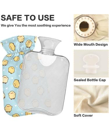 1L Heat Bottle with Plush Cover - Perfect for Winter Sports Back & Neck Pain Relief | Discharge-Proof Screwdriver Included - Buy Online on GoSupps.com