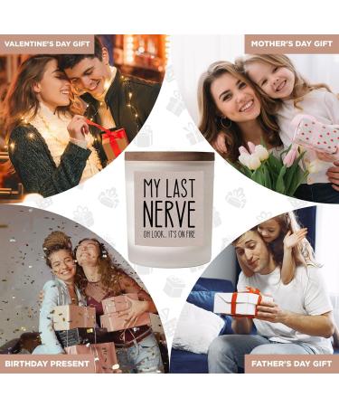 Veracco My Last Nerve Gift | Relaxing Birthday Gifts for Her & Him - Perfect for Mom Sister Best Friends & Coworkers (Lavender - Buy Online on GoSupps.com