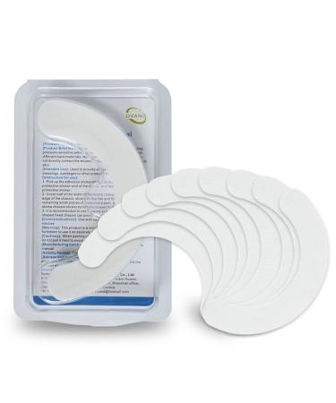 Ostomy Supplies Skin Barrier Strips,Elastic Hydrocolloid Skin Extender Strips for Colostomy Bags,Universal Waterproof Half Rings. (20 Pieces)