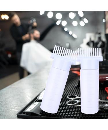 Root Comb Applicator Bottle 6oz - Hair Oil & Dye Applicator Brush with Graduated Scale - Buy Online on GoSupps.com