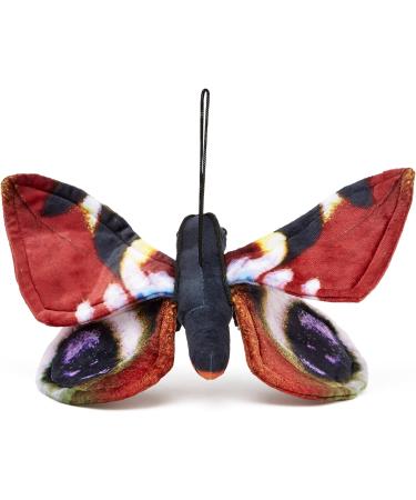 Zappi Co 100% Recycled Plush Peacock Butterfly Toy | Eco-Friendly Stuffed Animal Collection for Newborns | 28.5cm Width - Buy Online on GoSupps.com