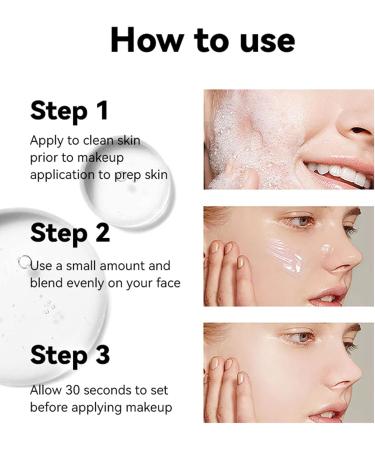 21 Hydrating Face Primer Hydrating Primer Jelly Face Primer makeup primer for flawless smooth skin and long lasting makeup full coverage foundation base long lasting hydration - Buy Online on GoSupps.com