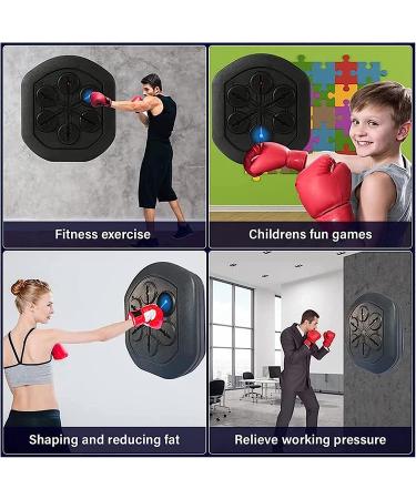 FAJOME Wall-Mounted Bluetooth Music Target Boxing Machine for Home Exercise and Stress Release - Buy Online on GoSupps.com
