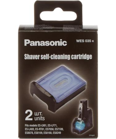 Buy Panasonic Cleaning Cartridges WES035K503 for ES-7109/8168/8078 - 2 Pieces Fast International Shipping - Buy Online on GoSupps.com