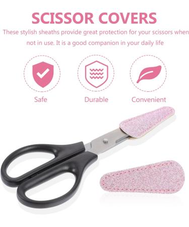 PopetPop 2-Piece Pug Tool Clipper & Trimmer Set | Leather Scissor Sheath for DIY Accessories | Pink 6.4x2.5cm | International Shipping Available - Buy Online on GoSupps.com