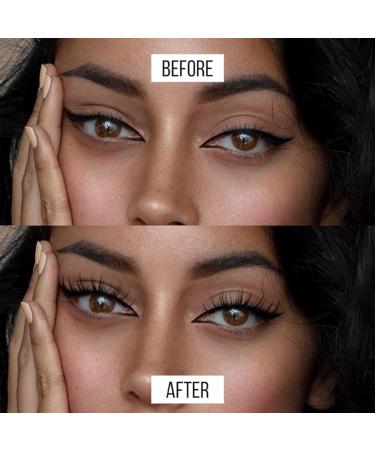 MSQ 5 Pairs Natural Lashes Wispy Lashes Natural Look False Eyelashes Natural Flared Eyelashes False Eye Lashes Soft Fluffy Lashes Black - Buy Online on GoSupps.com