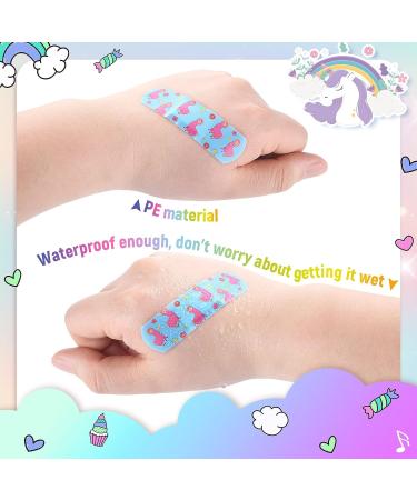 120 Kids Cartoon Bandages Bulk - Waterproof & Colorful Strips for Children's Cuts, Scrapes & Burns - Buy Online on GoSupps.com