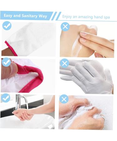 Beavorty 1 Pair waxing gloves Paraffin Manicure Mitt Dry Skins hand mitts wax warmer gloves nail tech accessories Cloth Mitts Paraffin Heated SPA Mittens heater thicken towel 27.5X24.5cm Red - Buy Online on GoSupps.com