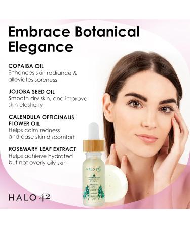 Anti-Aging Copaiba Eye Oil - Reduce Wrinkles Puffiness & Dark Circles | Natural Hydrating Formula 15ml - Buy Online on GoSupps.com