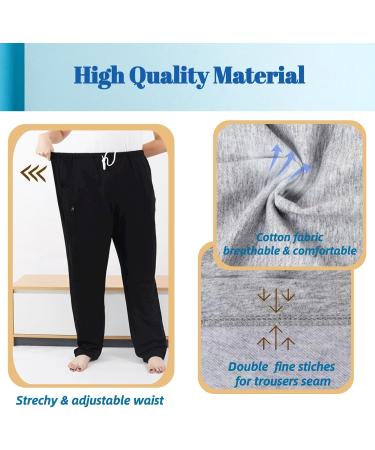 Catheter Leg Bag Pants for Men/Women - Urine Bag Holder with Double Zippered Pockets Holds 2000ml - X-Large Grey - Buy Online on GoSupps.com