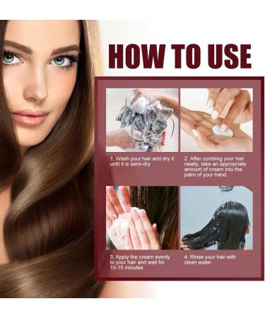 Shantou Youjia Vitamins hair serum keratin hair care vitamins keratin hair mask for very dry hair heat protection finishing protein treatment for broken dry hair - Buy Online on GoSupps.com