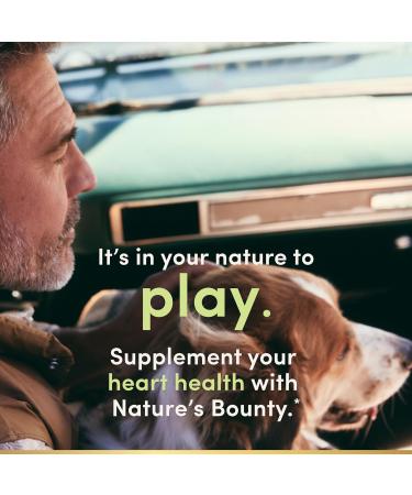 Nature s Bounty Advanced Vital Heart with CoQ10 + Magnesium Antioxidant Supports Healthy Blood Pressure Cholesterol Circulation Triple Action Formula CoQ10 Magnesium Supplement 60 Softgels 60 Count (Pack of 1) - Buy Online on GoSupps.com