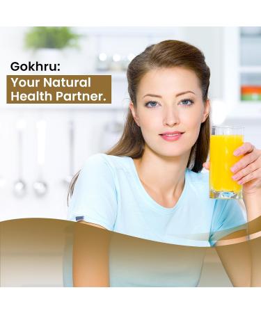Organic Terrestris Powder/Gokhru - Ayurvedic Herb Free from Fillers & Preservatives - 100g UK Organic Certified - Herbal Magic - Buy Online on GoSupps.com