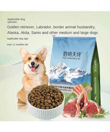 Pure & Natural Dog Food Medium/Large Dog Full Price Adult Dog Food Golden Fur PET Staple Food Mutton Cranberry Husky (Balanced Nutrition of Medium Dogs) - Buy Online on GoSupps.com