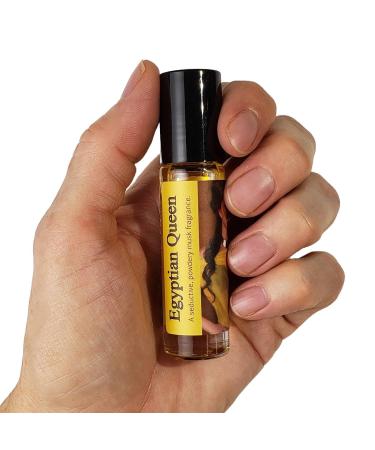 Shadow Scents Egyptian Queen Perfume for Women | Roll-on Perfume Oil | Seductive Egyptian Musk Fragrance Powdery and Woodsy - Buy Online on GoSupps.com