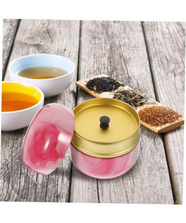Zerodeko 2pcs Loose Powder Storage Box Mini Food Containers Coffee Tins Flower Tea Storage Jar Storage Tank - Buy Online on GoSupps.com