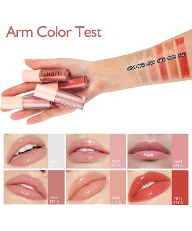Xumann 6PCS Lip Gloss Sets for Teenage Girls Lipstick Sets for Teenage Girls Lipgloss Set for Women - Buy Online on GoSupps.com