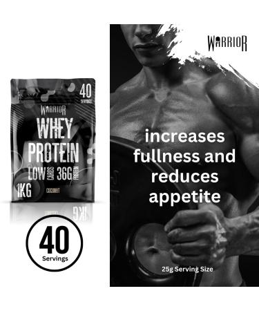 Warrior Supplements Warrior Whey Coconut 1Kg - Buy Online on GoSupps.com