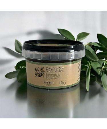  G n rique SAPHIR D'ORIENT Black Soap - Morocco - Beldi Soap - Scrub - 100% Natural - 200g - Buy Online on GoSupps.com