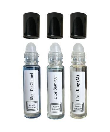 Cologne Sampler Set Man - Alt Fragrance Roll on Body Oil Perfume Scented Body Oils for Man Travel Size Sample Cologne (Intense Collection) Mens Set #4