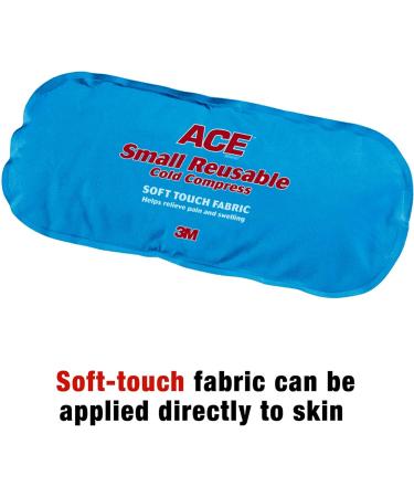 ACE Brand Reusable Cold Compress Small Blue - 1/Pack, Small-sized Reusable Cold Compress - Buy Online on GoSupps.com