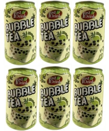 BUBBLE TEA Matcha Flavour 315ml (Just Drink)(Pack Of 12) Delicious Tasty And Twisty Treat Gift Hamper For Christmas Birthday Easter Gift - Buy Online on GoSupps.com