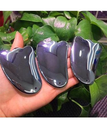 Natural Crystal Rough Natural Crystal Rough Stone Scraper Chinese Tools for Face Neck Back Acupuncture Pressure Home Decoration A random 1pcs