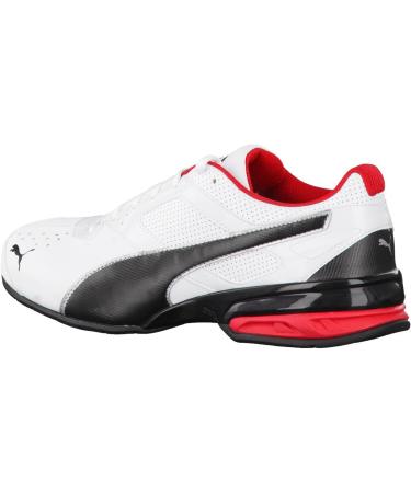 PUMA Men's Tazon 6 FM Running Shoes EU 43 | White Black & Silver | International Shipping Available - Buy Online on GoSupps.com