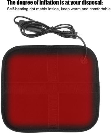 Tyenaza Back Warmer & Heating Pillow | Heated Winding Belt for Pain Relief in Neck Lower Back & Stomach - International Shipping Available - Buy Online on GoSupps.com