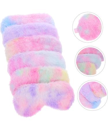 6 pi ces Masques de Sommeil Peluche Color s de Masques pour Yeux Confortables et Respirants Id aux pour Voyage D tente - Buy Online on GoSupps.com