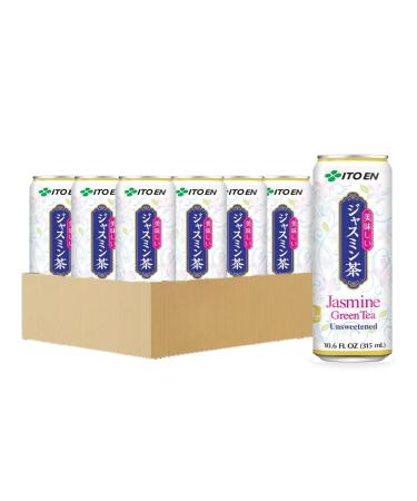 Ito En Jasmine Green Tea Unsweetened 10.6 Ounce (Pack of 12)