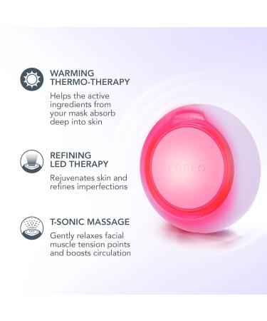 FOREO UFO 3 Go - Compact 4-in-1 LED Facial Mask Treatment | Deep Moisturizer & Anti-Aging Face Massager - Lavender - Buy Online on GoSupps.com