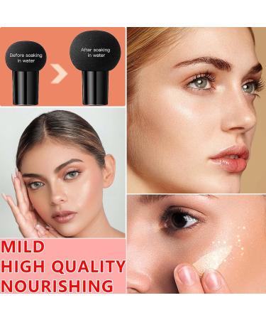 DuoZeng Mushroom Head Air Cushion CC Cream Foundation | Moisturizing BB Cream for Mature Skin | Long-lasting Concealer | All Skin Types (Natural) - Buy Online on GoSupps.com