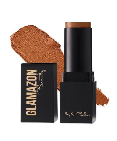 Glamazon Second to None Foundation Stick Miss Mocha Light-to-Full Coverage Weightless Makeup With a Glowy Natural Finish