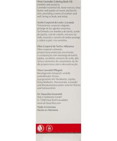 Dr. Hauschka Moor Lavender Body Oil - Unisex Soothing Body Oil 75ml | Nourish & Relax | International Shipping - Buy Online on GoSupps.com