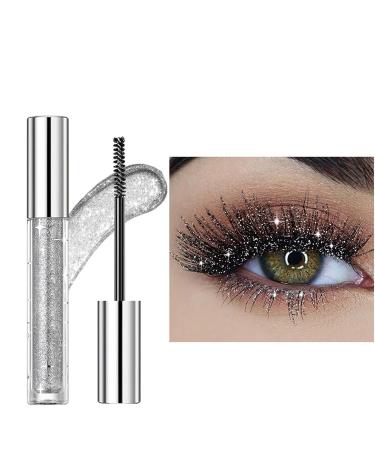 Mascara paillettes mascara paillettes pour cils Mascara allongeant les cils sans taches - Mascara volumineux et charmant longue dur e pour femmes maquillage pour les yeux d'halloween 1# - Buy Online on GoSupps.com