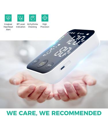 Buy Blood Pressure Monitor - Upper Arm BP Machine for Home Use | 2x120 Memory Adjustable Cuff Large Display & Backlight - Buy Online on GoSupps.com
