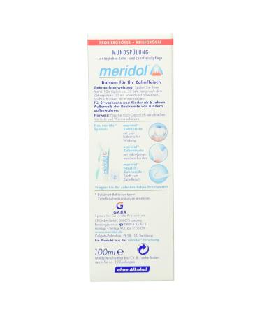 Buy Meridol Mouthwash Trial Size 100ml - Effective Oral Care | International Shipping Available - Buy Online on GoSupps.com