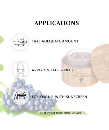 Shira Shir Organic Pure Pinot Noir Moisturizer Hydrating for Normal to Dry Skin (15ml) | International Shipping Available - Buy Online on GoSupps.com