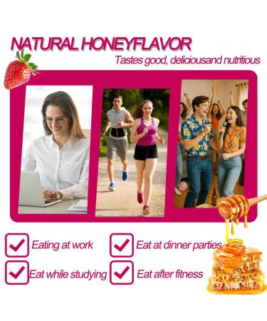 Honey Sticks Shilajit for Women Strawberry Flavor Shilajit with Shatavari & Saffron Natural Energy Hormonal Balance Focus & Vitality Support Wellness Booster Herbal Honey Packs - 30 Sticks - Buy Online on GoSupps.com