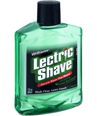 Lectric Shave Electric Razor Pre-Shave Lotion 7 Oz by Williams - Original Formula - Buy Online on GoSupps.com