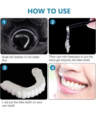 Buy Artificial Temporary Teeth | Cosmetic Veneers & Braces Prostheses for a Perfect Smile - Buy Online on GoSupps.com